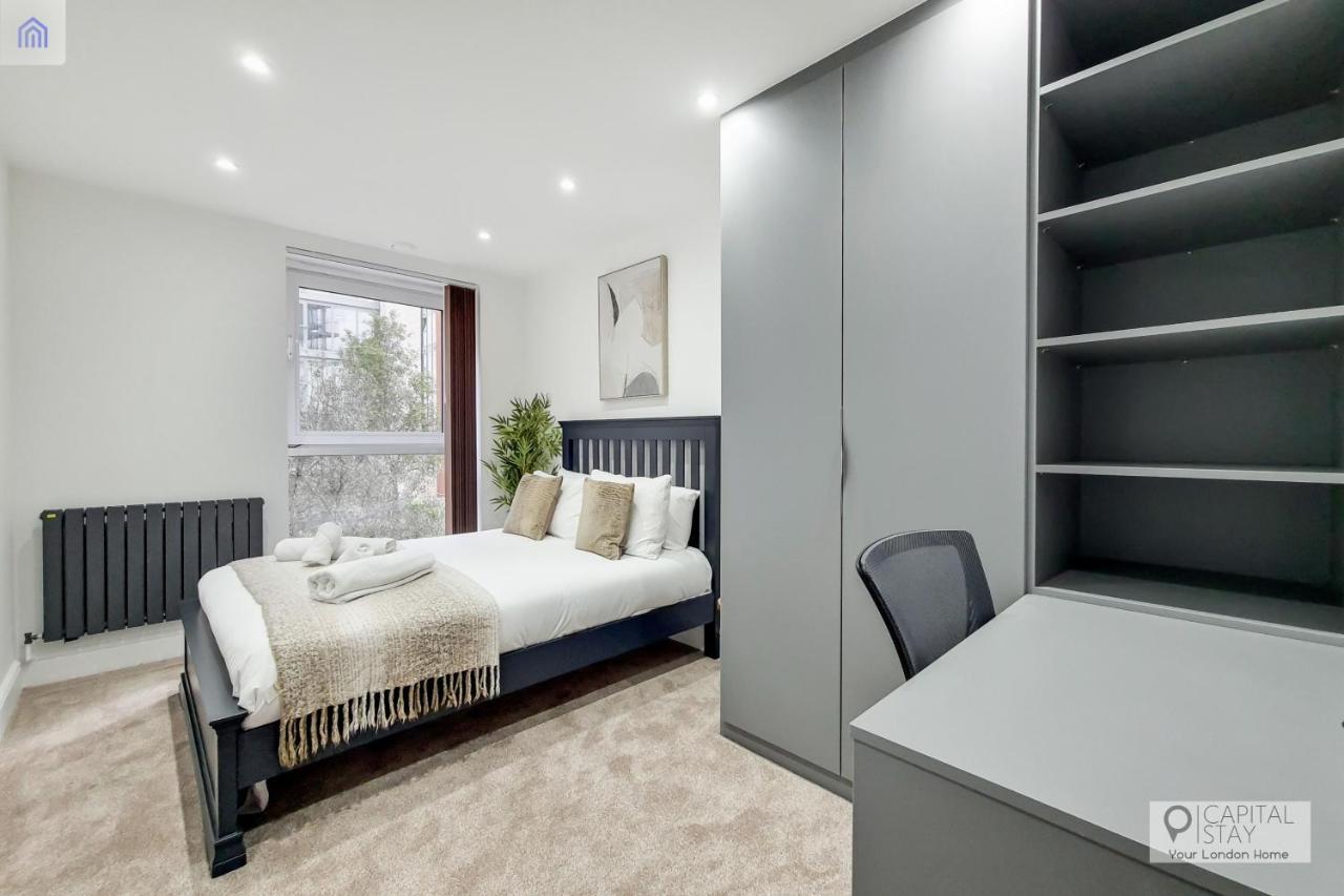 Free Parking - Stylish Three Bedroom Apartment By London Excel Eksteriør billede