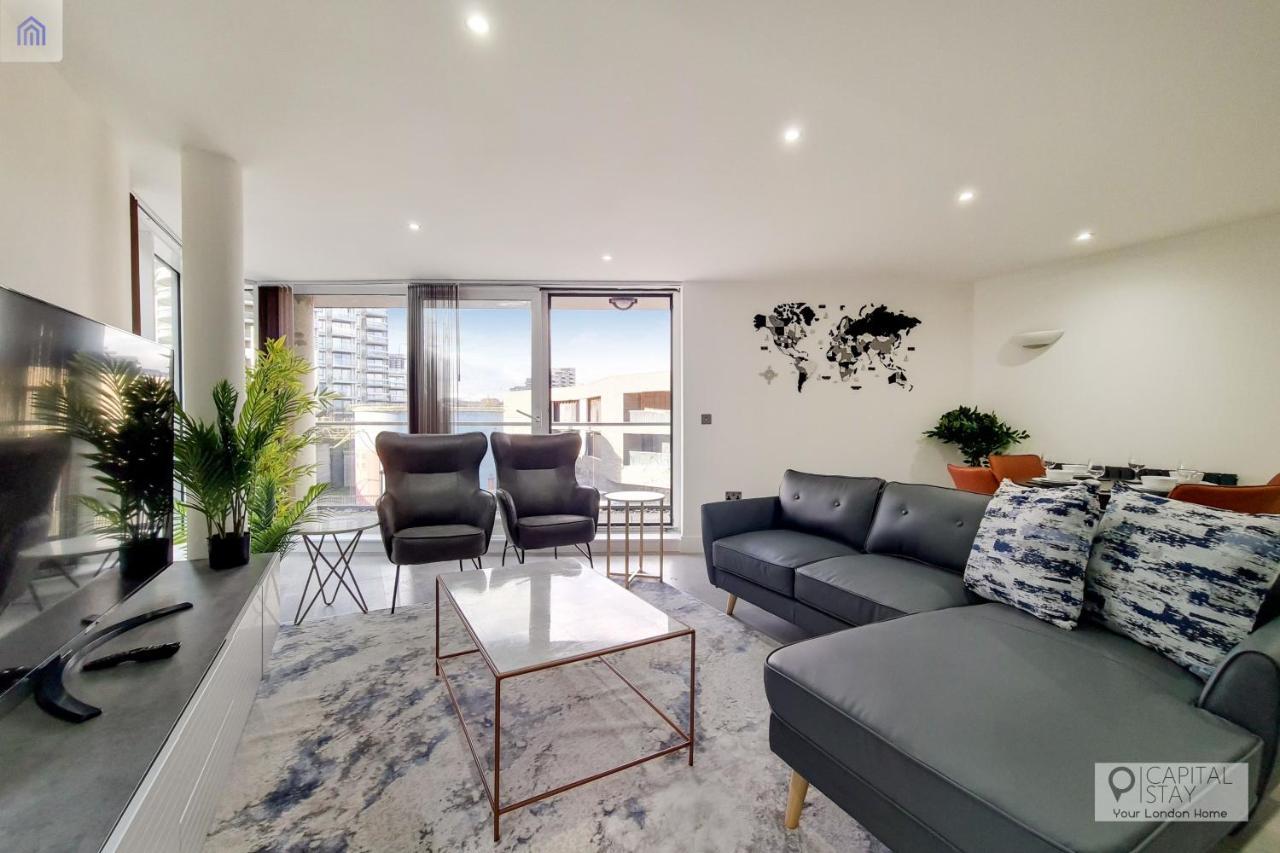 Free Parking - Stylish Three Bedroom Apartment By London Excel Eksteriør billede