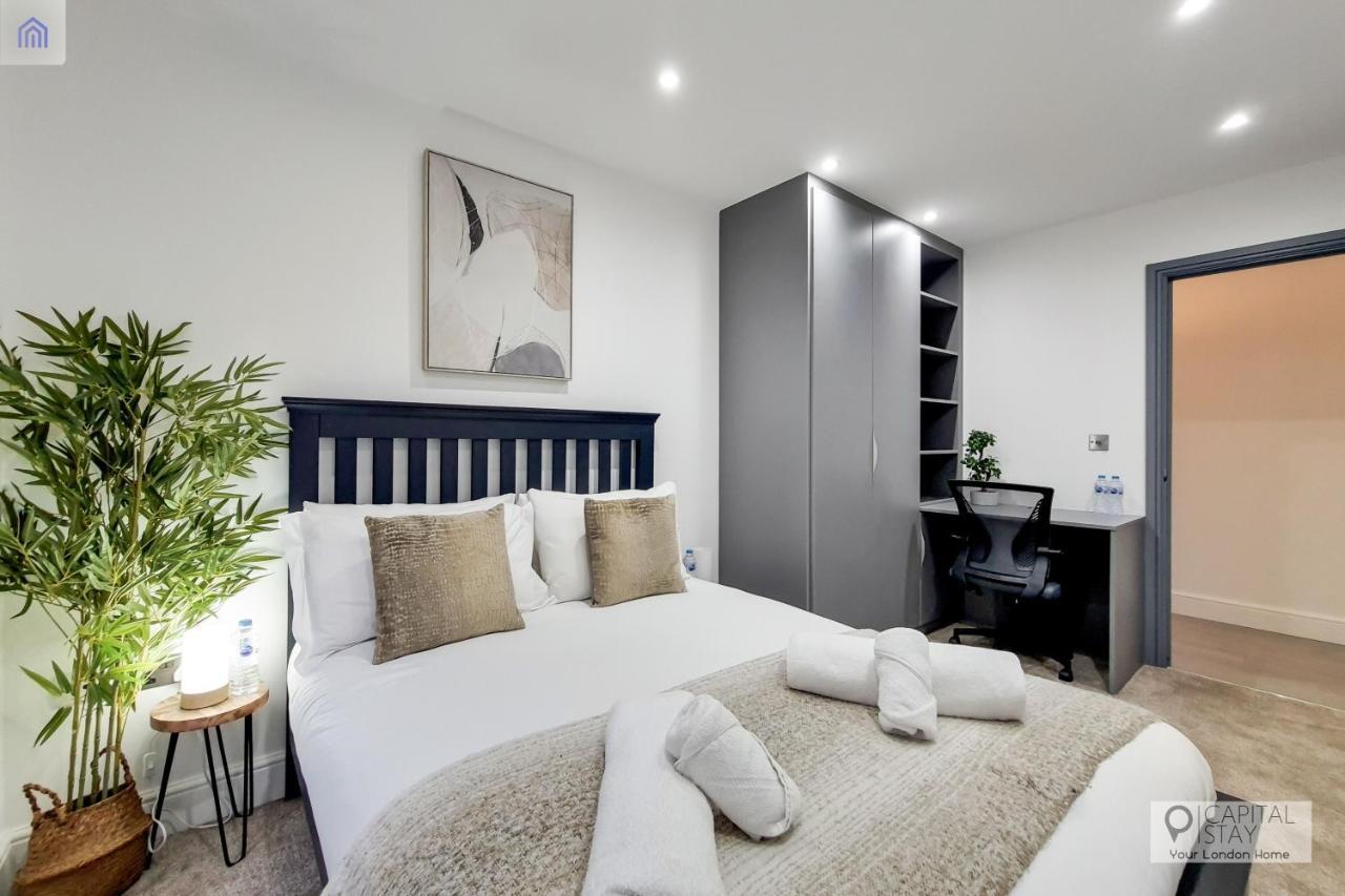 Free Parking - Stylish Three Bedroom Apartment By London Excel Eksteriør billede